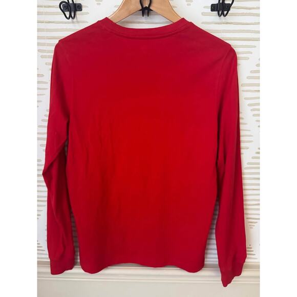 Psycho Bunny Size 3 XS Red Unisex Men’s Long Sleeve Graphic Shirt - Picture 3 of 3